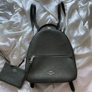 Coach Backpack Army Green